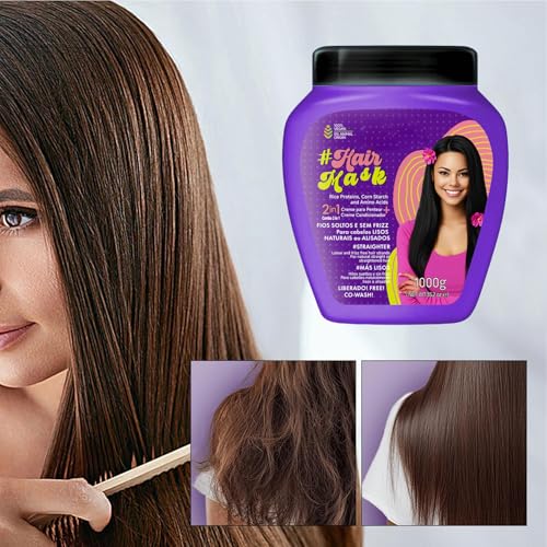 Moisturizing conditioner para reparar el cabello dañado en el hogar 3