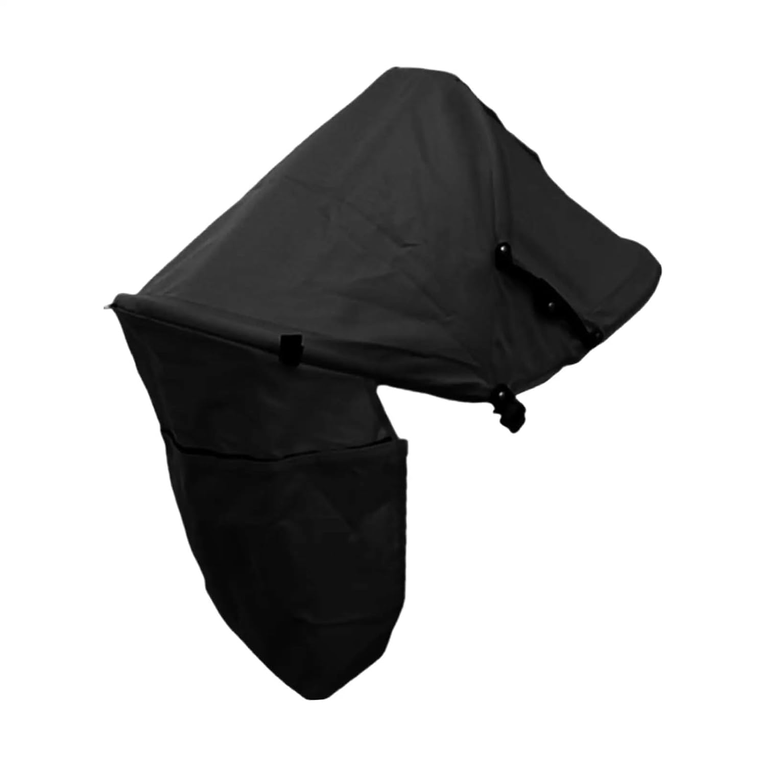 Stroller Sun Visor Lightweight Universal Rainproof Travel Stroller Rain Sun Visor Awning Pushchair Canopy with Net Shade Top(No Detachable Top)