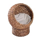 katzenkorb rattan weiß amazon Modernes Design: Ihre Katzen werden diesen abnehmbaren Katzenkorb mit Ständer lieben, denn er bietet ihren Katzen aufregende neue Möglichkeiten zum Schlafen und Spielen. Das moderne Design passt gut zu unterschiedlichen Einrichtungsstilen.