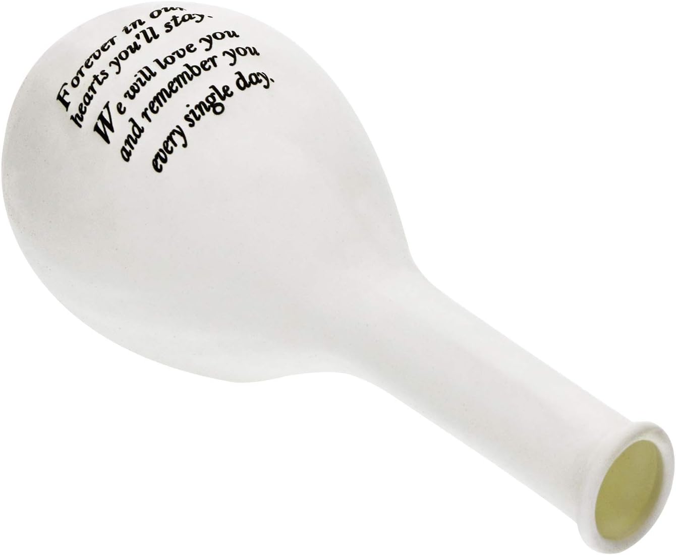 Penta Angel 15pcs White Memorial Balloon for Releases, Funeral, Anniversary & Services