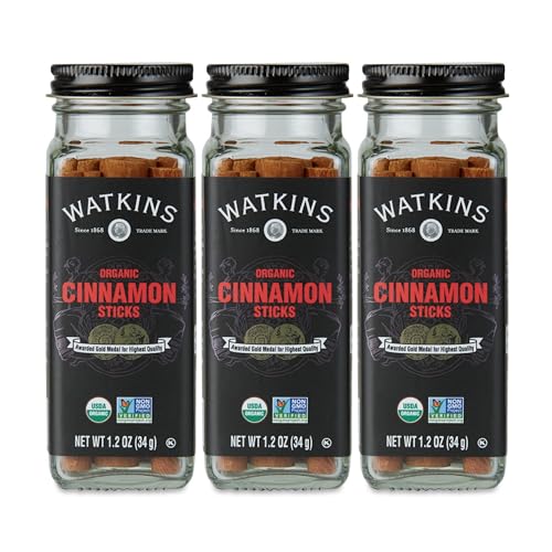 Image of Watkins Organic Cinnamon Sticks, 1.2 Ounce, 3 Count