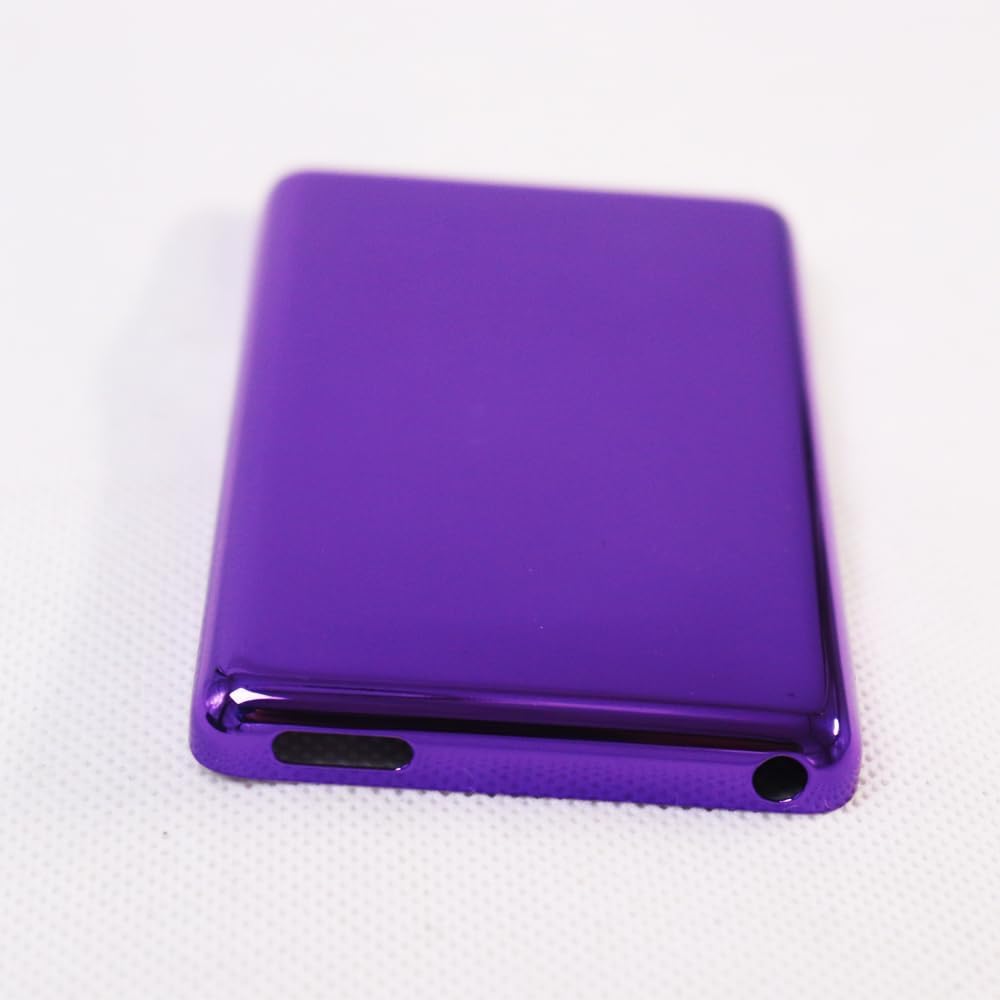 Thick Blank Light Purple Backplate for iPod 5th 5.5th Video 60gb 80GB Metal Back housing case for Classic 6th 160gb Thick Version 13.5mm Back housing