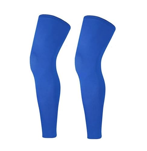 Runworld 1 par de rodilleras de compresión antideslizantes, manga larga de pierna completa para hombres y mujeres, deportes, baloncesto, fútbol,