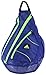 adidas Vista Mesh Sling Backpack, Bold Blue/Solar Green, One Size