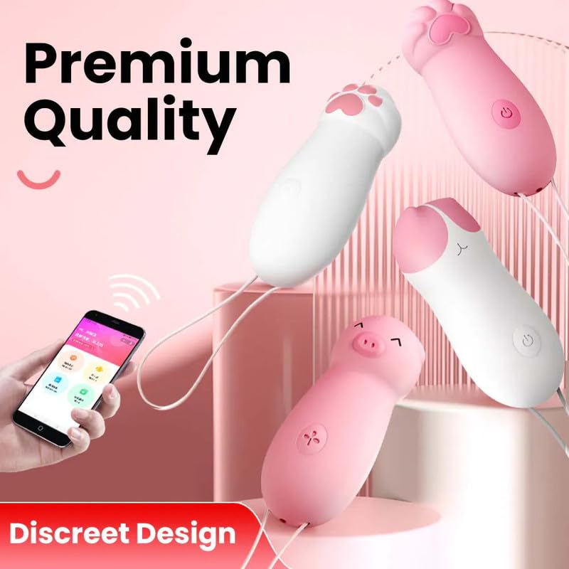 Image of Mini Personal Massager for Women | Cordless Mini Egg Design | Soft Silicone | USB Recharge | 10 Vibration Mode | Travel Friendly | Waterproof | Muscles Pain Relief Massager Device