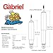 Gabriel HiJackers 49228 Adjustable Rear Air Shocks (Pair) fits Buick LeSabre, Lucerne, Park Avenue, Riviera; Cadillac DTS, DeVille, Seville; Oldsmobile Aurora; Pontiac Bonneville