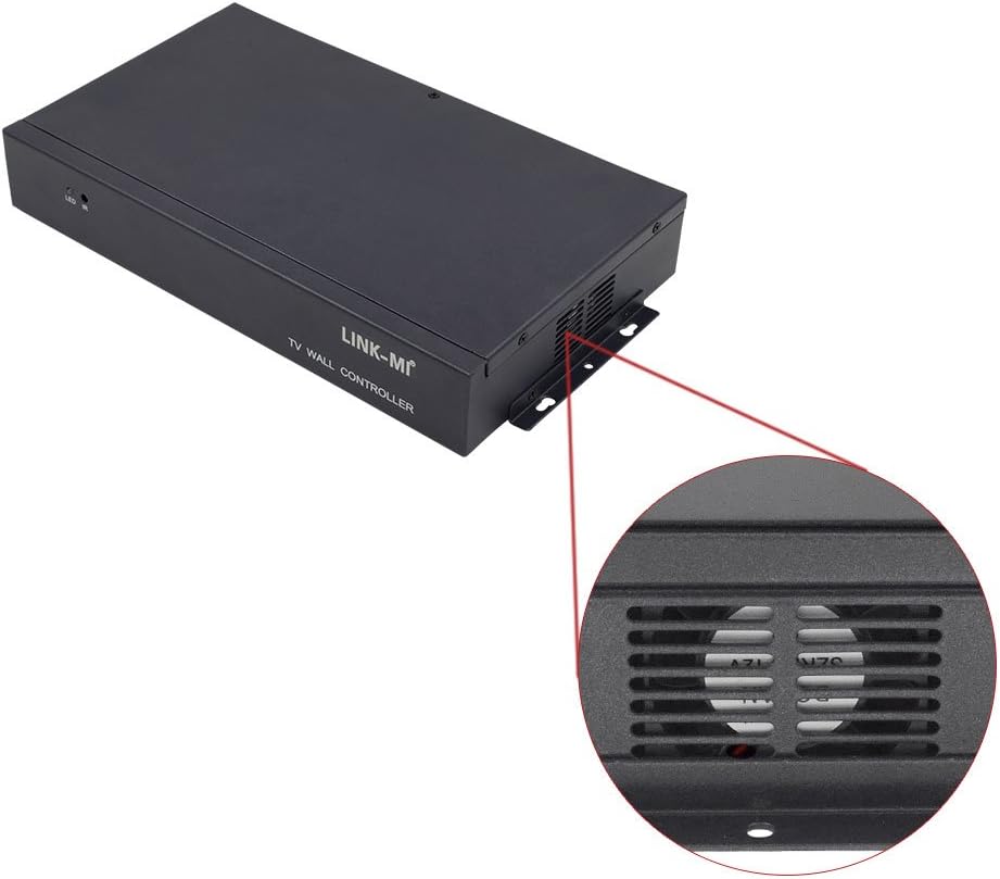 Limited LINK-MI TV04 2x2 Video Wall Controller USB+HDMI+VGA+AV Input, TV HDMI Out, Fully-Digital Processing Channel Inside 180 Degree, HD LCD Splicing Screen Seamless led TV Wall Display 1x3 1x4 2x1 1x2