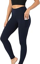 High Waisted Leggings for Women Gym with Pockets Plus Size Workout Ladies' Tummy Control Leggings Yoga Pants Trousers