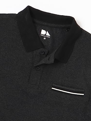 Image of Dennis Lingo Men's Cotton Solid Slim Fit T-Shirt