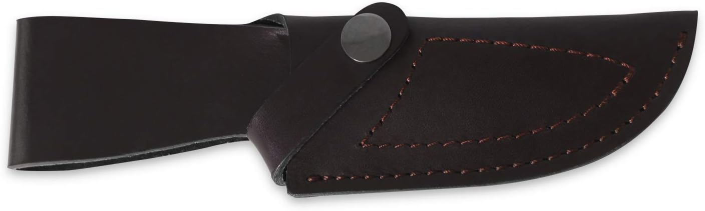 iFIELD Sport Hunting Knife Camper Survival Knife, with Blade 4.1 inch, Includes Leather Sheath.