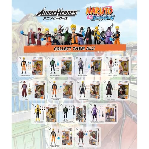 Image of Bandai Anime Heroes 36901 15Cm Uzumaki Naruto-Action Figures