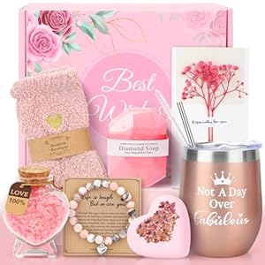 Hatisan Valentine Gifts for Women, Mom, Wife, Girlfriend, Her, Valentines Day Gifts for Christmas, Mothers Day, Birthday, Gift Set for Women, 10 Pack Personalized Customized Gifts for Women