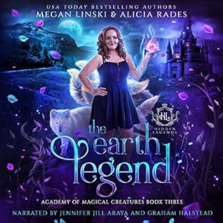 The Earth Legend Audiolibro Por Megan Linski, Alicia Rades, Hidden Legends arte de portada