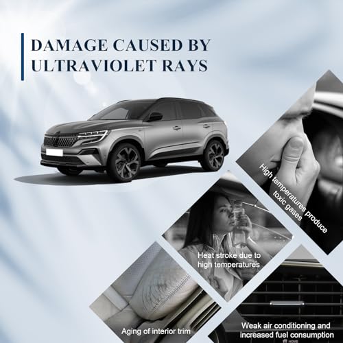 Parasol de coche para Renault Austral con alta protección UV BIBIBO 3