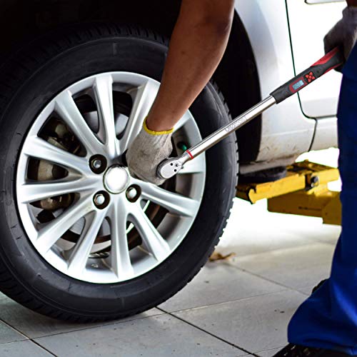 Olsa Tools Digital Torque Wrench, 1/2-Inch Drive (12.5-250 ft-lb Torque Range) | ±1% CW and ±2% CCW Torque Accuracy | Premium Ratcheting Adjustable Torque Wrench | Professional Grade