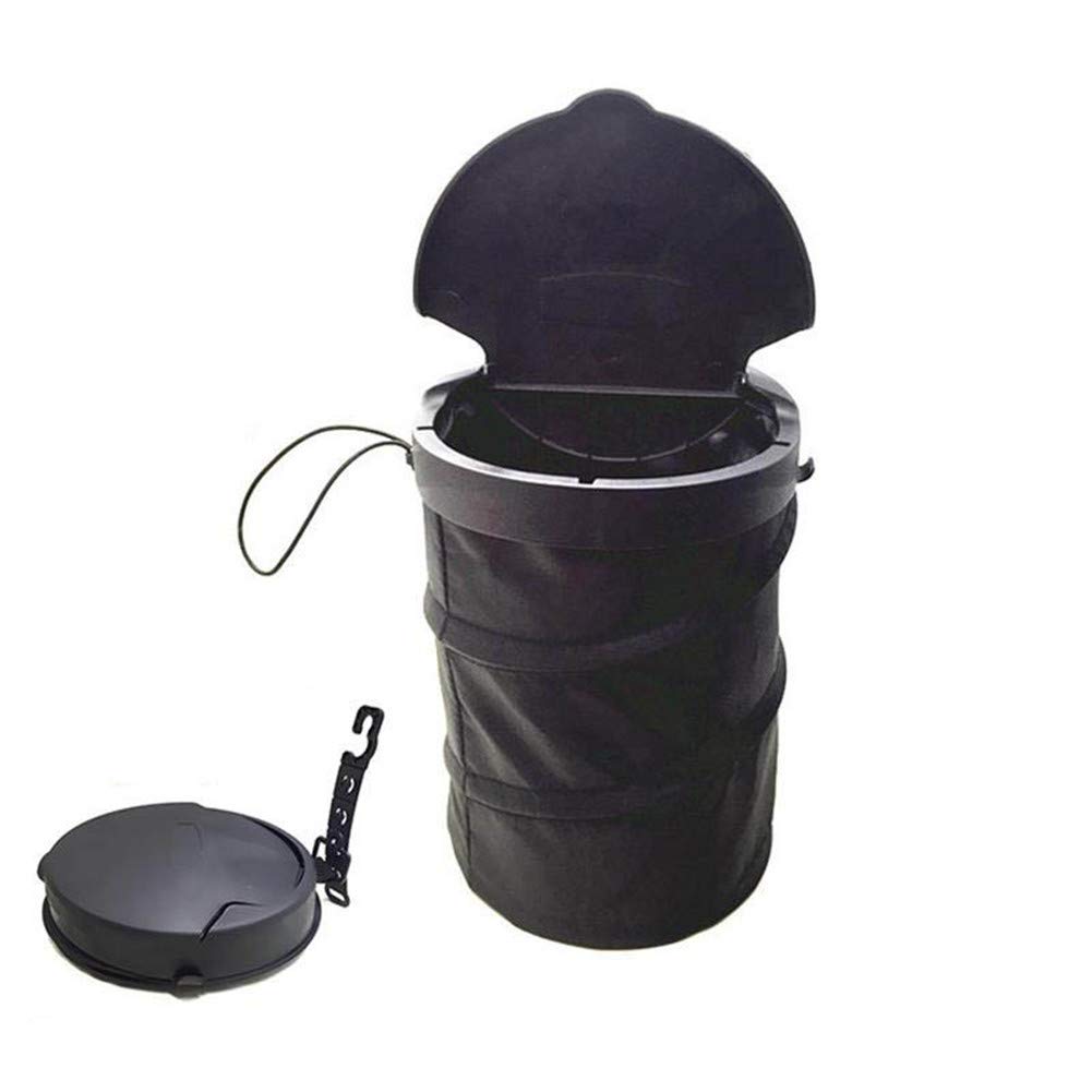 Poubelle De Voiture Pliable Et étanche - Tissu Oxford Avec Doublure PVC - Fixation Velcro à L'appui-tête
