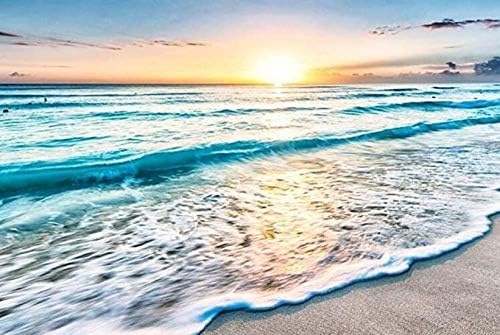 YIPINQUAN Jigsaw Puzzles 300 Pieces For Adults And Kids Beach by The Sea Wooden Puzzle Educational Toys Home Decor Wall Art