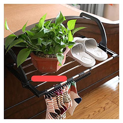 Sèche-linge pliable pour fenêtre réglable pour petits appartements