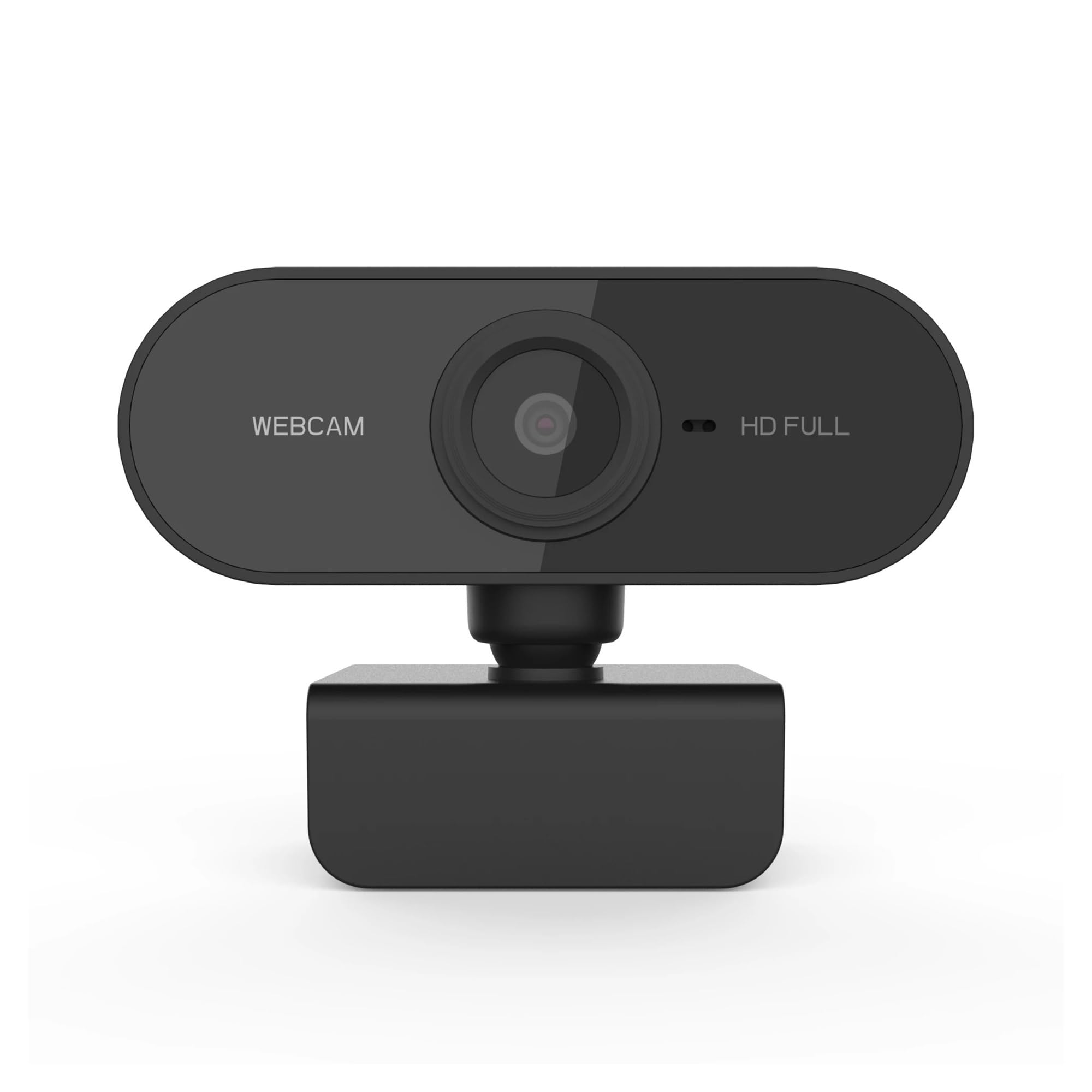 Mini webcam USB 1080P Full HD com microfone embutido, câmera web plug & play para PC,