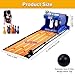 PioMue Electronic Bowling Alley Game Set for Kids & Adults,Indoor Home Bowling with Automatic Ball/Pin Reset, LED Lights & Real Sound Effects for All Ages 200cm/6.56ft