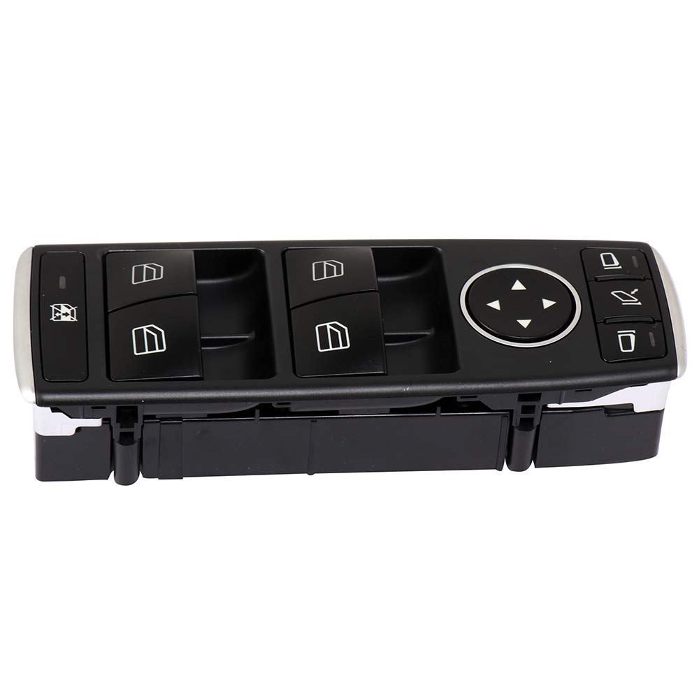 STAYTOP Driver Side Power Master Window Switch Front Left Fit 2013-2014 for for Mercedes-Benz C250 Luxury Sedan 4-Door 2013-2014 for for Mercedes-Benz C250 Sport Sedan A2049055402