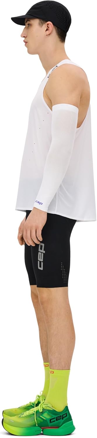 CEP Core Run Ultralight Arm Compression Sleeves – Lightweight Support, Enhanced Circulation, Sun Protection for Performance