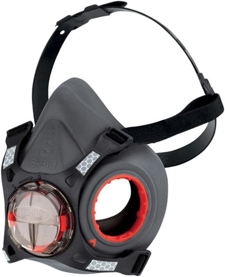 JSP Force Typhoon™8 Half-Mask Reuseable Respirator - Small - Low Breathing Resistance, NIOSH, Enhanced Comfort and fit, Compatible with PressToCheck™ Filters
