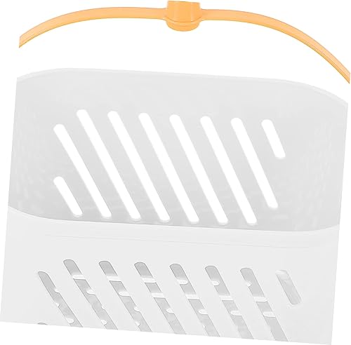 Miniatura 5 de Cabilock Cestas de plástico cesta de mano de baño colgante de plástico blanco cesta colgante cesta de plástico