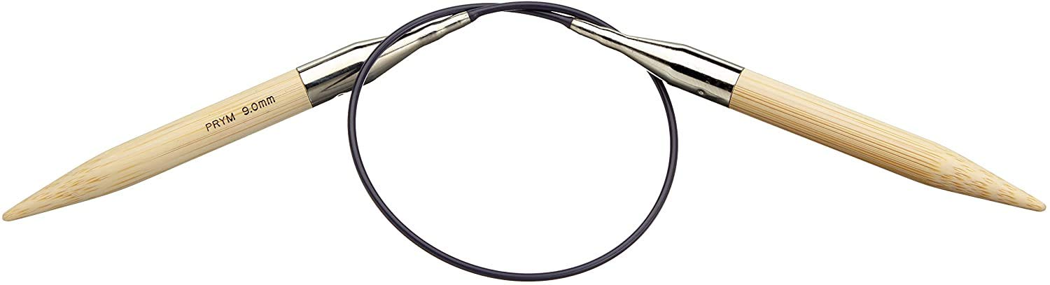 Image secondaire de Aiguilles à Tricoter Circulaires en Bambou 40 cm - Prym