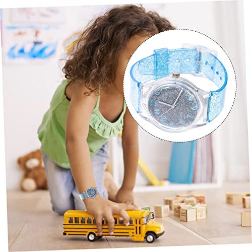 NICERIO Relógio Infantil de Quartzo – Relógio de Pulso Brilhante com Números e Ponteiros Fácil de Le