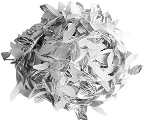 Miniatura 3 de Tvoip Cinta de hojas artificiales de 16 yardas para hacer guirnaldas de coronas, decoración del hogar, envoltura de regalos y accesorios