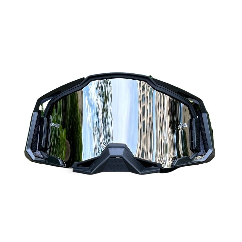 Generico Occhiali Moto,Mascherina Moto,Mascherina Motocross Occhiali da sole for motocross moto for esterni for occhiali for casco