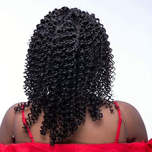 Poliga Hair Pre Plucked with Baby Hair for Kinky Curly wig Lace Frontal Wigs Glueless Human Hair Wigs for Black Women 150% Density Natural Color(10")
