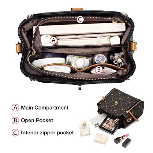 Foxer Faux Pvc Leather Small Crossbody Purse For Women Fashion Signature Lady Monogram Purses And Handbags Girl Bag With Adjustable Shoulder Strap #TOP2