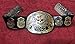 Produktbild MAXAN WWF Stone Cold Smoking Skull Heavyweight Championship Belt in 4 mm Messing überzogen