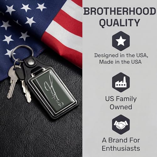 Image of Brotherhood Car Key Chain for Imperial - Classic Models Keychain for Men | and Women Gift Key Ring