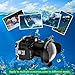Seafrogs Underwater Housing for Canon EOS R5 Mark II, 40M Waterproof Case with WA005F Dome Port Kit, Waterproof Scuba Diving Case for Canon R5 II+ EF 17-40mm f/4L, RF14-35mm f/4L