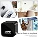 biyizor 1080P Hidden Spy Camera USB Charger - Discreet WiFi Surveillance Camera with Motion Sensors, Night Vision, and App Connectivity for Home Monitoring