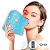Red Light Therapy Mask for Face: LED Infrared Facial Mask Skincare Device, Beauty Care Tool for Women at Home