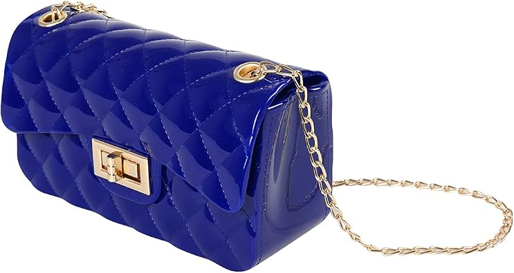 Summer Jelly Crossbody Bag Purse,Fashion Ladies Shoulder Bag, Candy Color Jelly Handbags for Women Girls