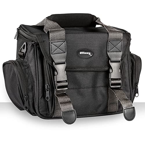 Ultimaxx Large Carrying Case/Gadget Bag For Sony,Nikon, Canon, Olympus, Pentax, Panasonic, Samsung & Many More Slr Cameras & Camcorders #TOP3