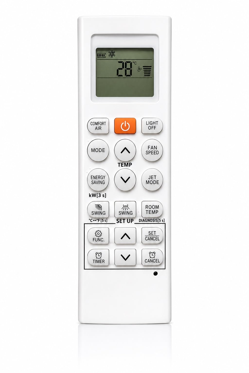 RESORB RE 36H AC Remote Control Compatible for LG Split and Window Air Conditioner, Match Keys Exactly with Old Remote Before Placing Order-image-3