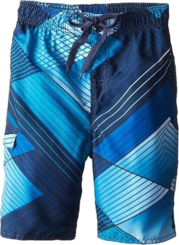 Kanu Surf Boys' YOLO Quick Dry UPF 50+ Beach Swim Trunk, YOLO Navy, Big Boys Medium - 10 to 12