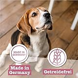 Chewies Fleischstreifen Maxi aus 100% Lamm - 150 g - Fleischstreifen für Hunde - getrocknete Lammfleisch Kaustreifen - hypoallergen & getreidefrei - Dörrfleisch vom Lamm