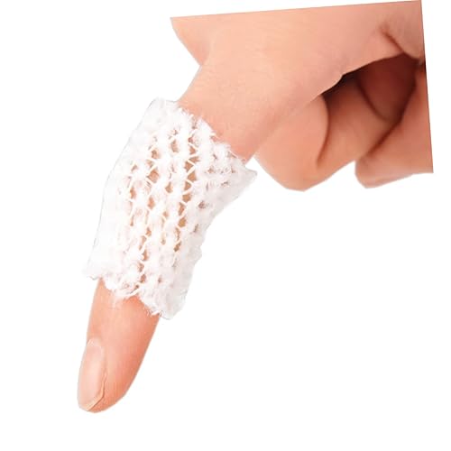 Miniatura 8 de FRCOLOR 4 rollos de cinta de algodón elástico de malla elástica cinta atlética cinta deportiva cinta de malla cinta de envoltura atlética accesorios