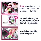 EcoZone Classic Dishwasher Tablets, Effective Cleaning Formula Cuts Through Grease & Grime, Natural Vegan & Non Toxic Tabs, Plant Based Plastic-Free, Leaves No Residue (Pack of 25 Capsules) - Image 3