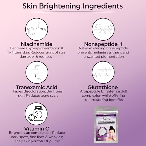 Micropoint Dark Spot Patch - Post-Blemish Mark Treatment with 127 Self-Dissolving Micropoints to Fade & Brighten Acne, Pimple, or Breakout Marks and Discolored Spots for Clear Skin (9 Count/Pack)