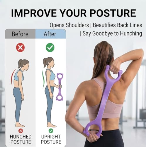 Image of Figure 8 Resistance Band with Handles (20-25 lbs)