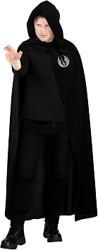 STAR WARS Luke Skywalker Official Adult Halloween Costume Accessory - Hooded Cloak with Republic Insignia