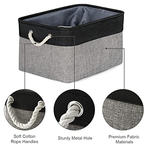 image for TheWarmHome Organization and Storage Basket for Organizing - 17x14x10 